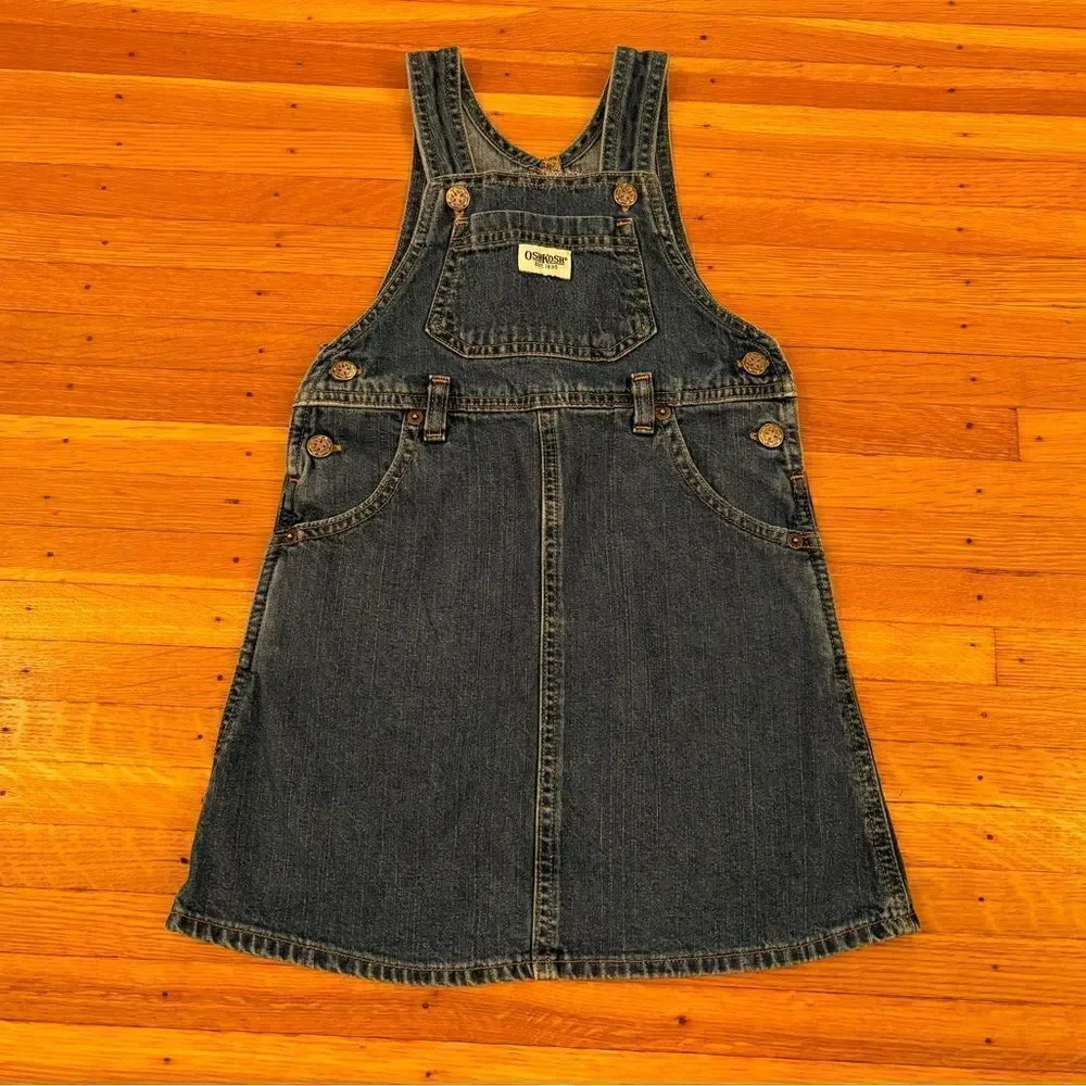 Osh Kosh B’Gosh denim overall dress
